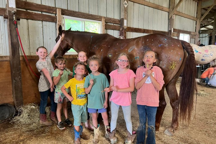 a group of people posing for a picture